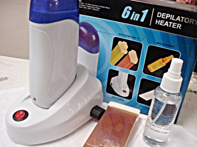 Máy tẩy lông cho nữ dùng wax con lăn